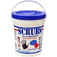 Los mejores  - Aparoli DY42272 Toallas húmedas Scrubs In-a-Bucket para limpiar las manos- 72 unidades